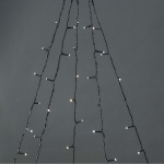 Nedis SmartLife jluelys | Træ | Wi-Fi | Varm Hvid | 200 LED\'s | 20.0 m | 5 x 4 m | Android™ / IOS