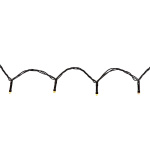 Nedis SmartLife jluelys | Træ | Wi-Fi | Varm til kølig hvid | 200 LED\'s | 20.0 m | 10 x 2 m | Android™ / IOS