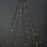 Nedis SmartLife jluelys | Træ | Wi-Fi | Varm til kølig hvid | 200 LED\'s | 20.0 m | 10 x 2 m | Android™ / IOS