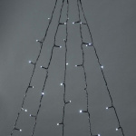 Nedis SmartLife jluelys | Træ | Wi-Fi | Varm til kølig hvid | 200 LED\'s | 20.0 m | 5 x 4 m | Android™ / IOS