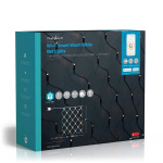 Nedis SmartLife jluelys | Net | Wi-Fi | Varm Hvid | 280 LED\'s | 3.00 m | 3 x 2 m | Android™ / IOS