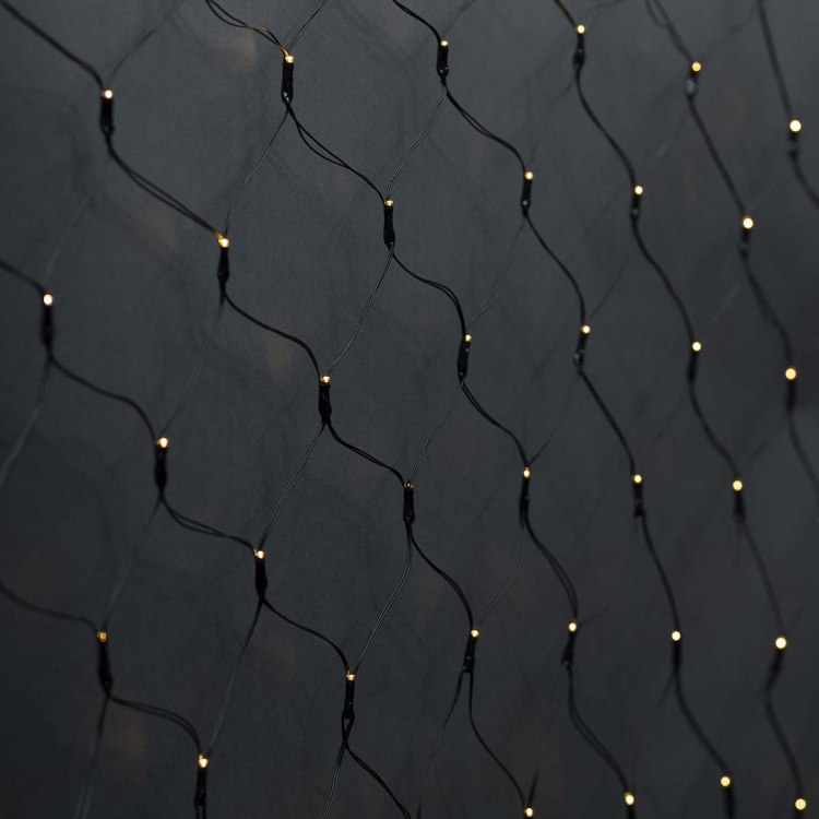 Nedis SmartLife jluelys | Net | Wi-Fi | Varm Hvid | 280 LED\'s | 3.00 m | 3 x 2 m | Android™ / IOS