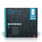 Nedis SmartLife jluelys | Net | Wi-Fi | Varm Hvid | 280 LED\'s | 3.00 m | 3 x 2 m | Android™ / IOS