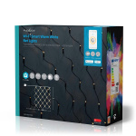 Nedis SmartLife jluelys | Net | Wi-Fi | Varm Hvid | 280 LED\'s | 3.00 m | 3 x 2 m | Android™ / IOS