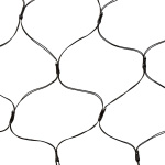 Nedis SmartLife jluelys | Net | Wi-Fi | Varm Hvid | 400 LED\'s | 3.00 m | 3 x 3 m | Android™ / IOS