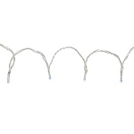 Nedis SmartLife jluelys | Gardin | Wi-Fi | Varm til kølig hvid | 200 LED\'s | 3 m | Android™ / IOS