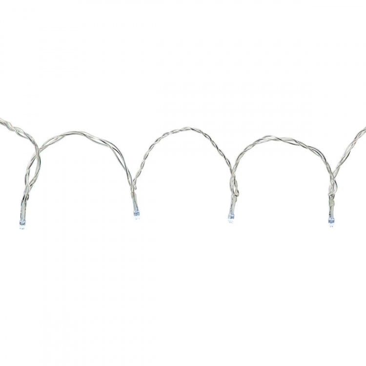 Nedis SmartLife jluelys | Gardin | Wi-Fi | Varm til kølig hvid | 200 LED\'s | 3 m | Android™ / IOS