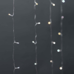 Nedis SmartLife jluelys | Gardin | Wi-Fi | Varm til kølig hvid | 200 LED\'s | 3 m | Android™ / IOS