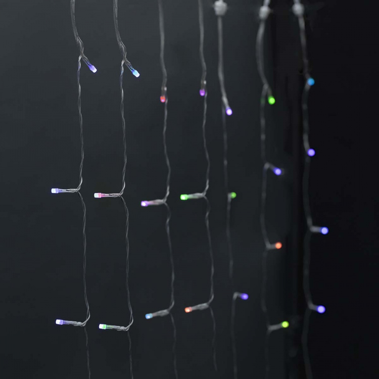 Nedis SmartLife jluelys | Gardin | Wi-Fi | RGB | 180 LED\'s | 3 m | Android™ / IOS