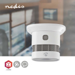 Nedis SmartLife Røgalarm | Zigbee 3.0 | Batteri | Sensorlevetid: 10 År | EN 14604 | Maks. batteritid: 60 Måned | 85 dB | Hvid | 1 stk