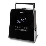 Nedis SmartLife Luftfugter | 110 W | Med kold og varm tåge | 5.5 l | Hygrometer | Timer | Fjernbetjening | Nattilstand | Sort Nedis SmartLife Luftfugter | 110 W | Med kold og varm tåge | 5.5 l | Hygrometer | Timer | Fjernbetjening | Nattilstand | Sort