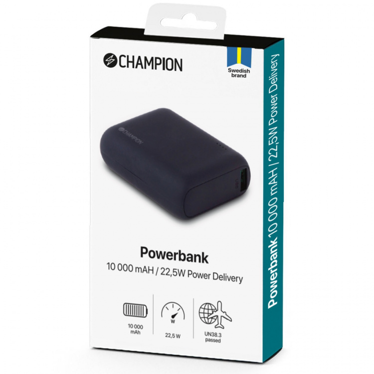 Champion PowerBank 20000 mAh 30W PD Champion PowerBank 20000 mAh 30W PD