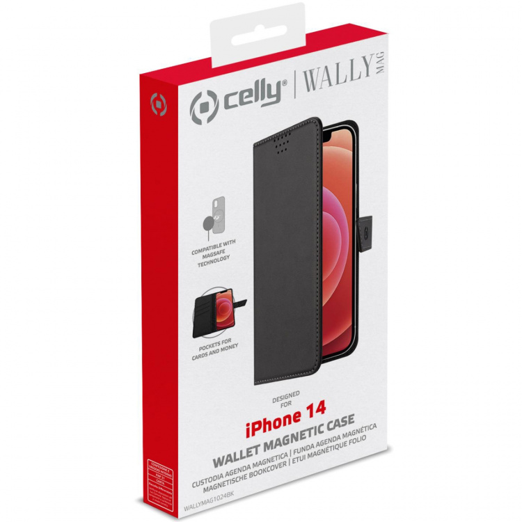 Celly MagSafe Wallet Case iPhone 14 Celly MagSafe Wallet Case iPhone 14