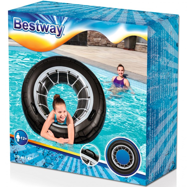 Bestway Badring 1.19m Höghastighetsdäc