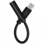 LogiLink USB-C 3,5mm-ljudadapter m DAC