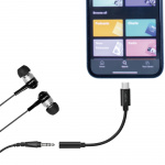 LogiLink USB-C 3,5mm-ljudadapter m DAC