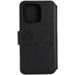 Krusell Telefonpung i læder iPhone 14 Pro Sort