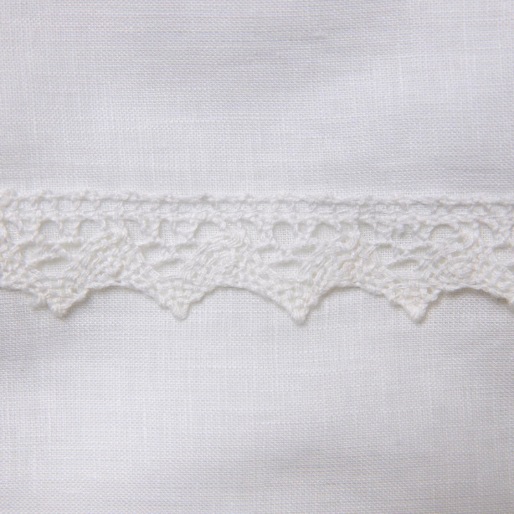 NG Baby Spjälskydd Spjälsäng vit spets