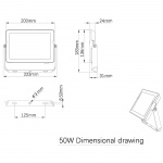 Philips ProjectLine Strålkastare 50W 4750lm