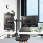 Hama Monitorbeslag til 2 Skærme 13