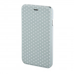Hama Mobil Wallet DesignLine iPhone 6/7/8/SE Dots Glow Grey