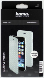 Hama Mobil Wallet DesignLine iPhone 6/7/8/SE Dots Glow Grey