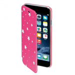 Hama Mobil Wallet DesignLine iPhone 6/6S Star Glow Rosa