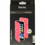 Hama Mobil Wallet DesignLine iPhone 6/6S Star Glow Rosa