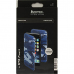 Hama Mobil Wallet DesignLine iPhone 6/6S Camo Blå