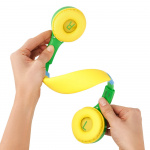 Hama Høretelefoner On-Ear Teens Guard Trådløse 85dB Grøn/Gul