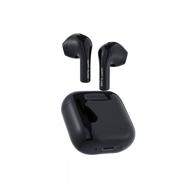 Happy Plugs Joy Hovedtelefoner In-Ear TWS Sort