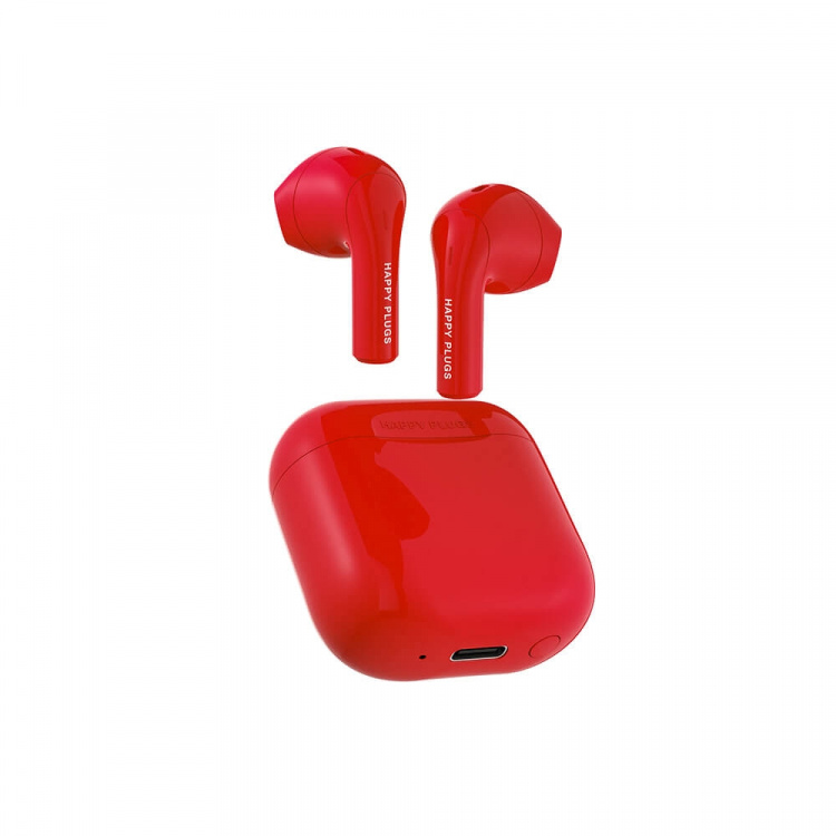 Happy Plugs Joy Hovedtelefoner In-Ear TWS Rød Happy Plugs Joy Hovedtelefoner In-Ear TWS Rød