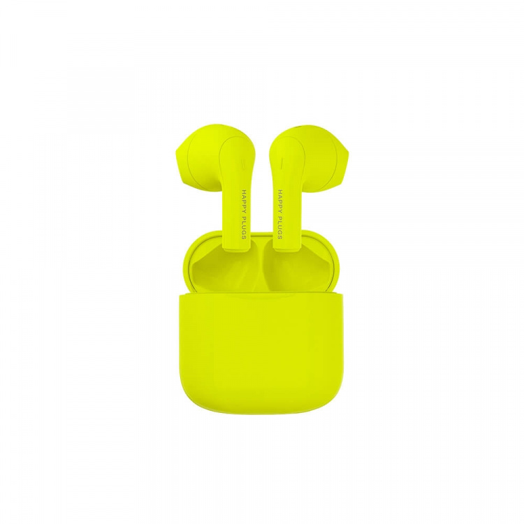 Happy Plugs Joy Hovedtelefoner In-Ear TWS Neon Gul