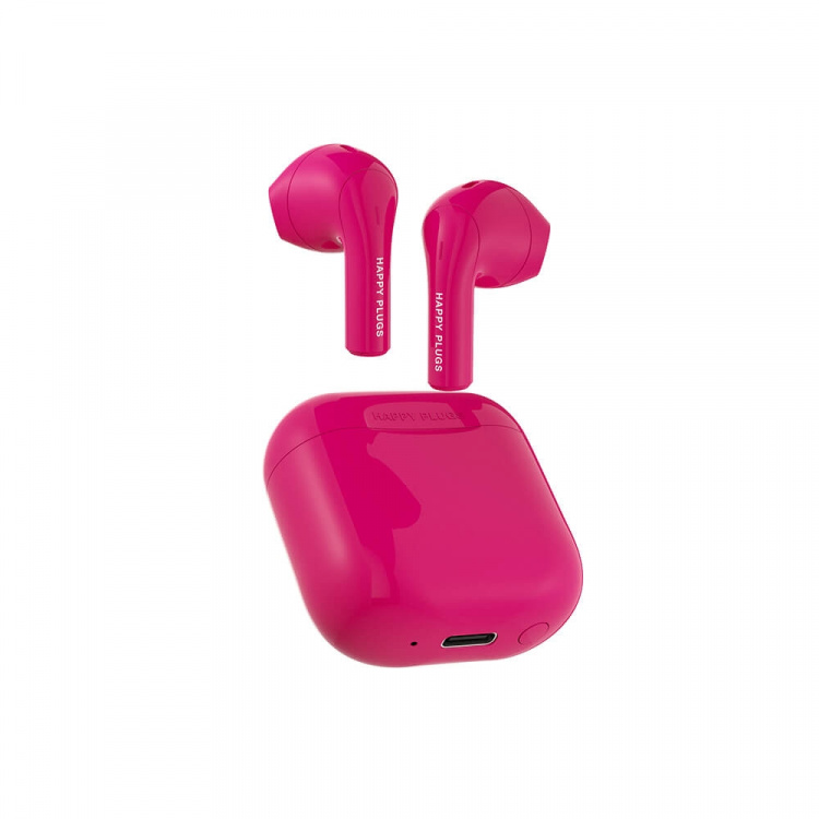 Happy Plugs Joy Hovedtelefoner In-Ear TWS Cerise Happy Plugs Joy Hovedtelefoner In-Ear TWS Cerise