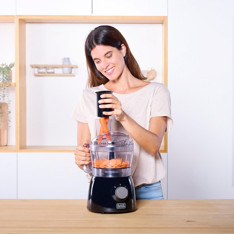 BLACK+DECKER Foodprocessor 600W Sort BLACK+DECKER Foodprocessor 600W Sort