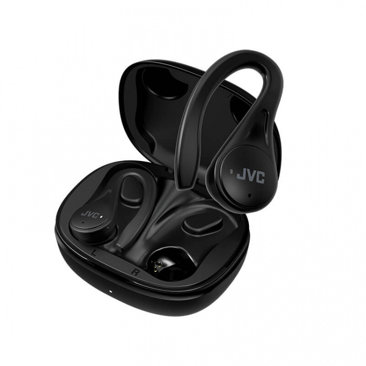 JVC Hovedtelefoner In-Ear True Wireless Sports Sorte HA-EC25T-B-U