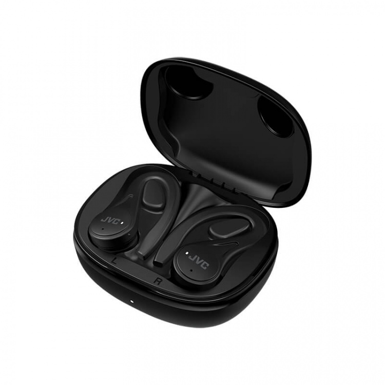 JVC Hovedtelefoner In-Ear True Wireless Sports Sorte HA-EC25T-B-U
