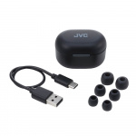 JVC Hovedtelefoner In-Ear True trådløse sorte ANC HA-A30T