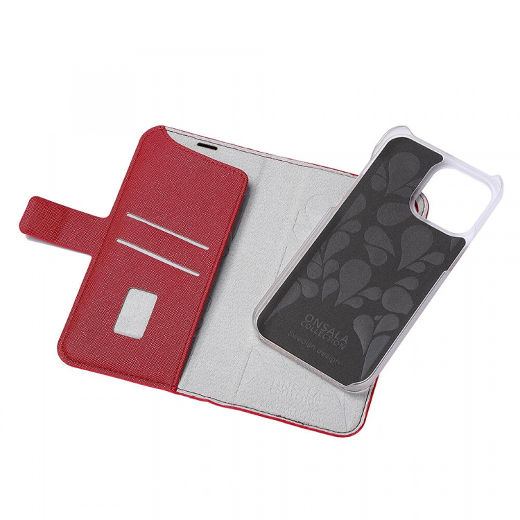 Onsala Wallet Eco Red iPhone 14 Pro Max Onsala Wallet Eco Red iPhone 14 Pro Max