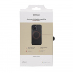 Buffalo Cover Læder MagSeries Sort - iPhone 13/14