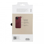 Buffalo Cover PU 2 kort Brun - iPhone 13/14