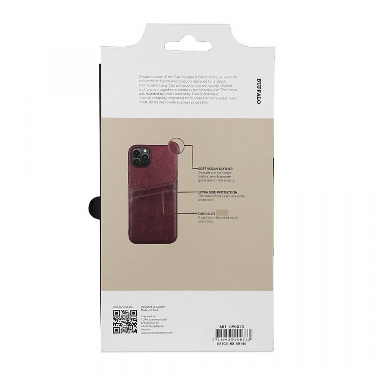 Buffalo Cover PU Brun - iPhone 14 Plus