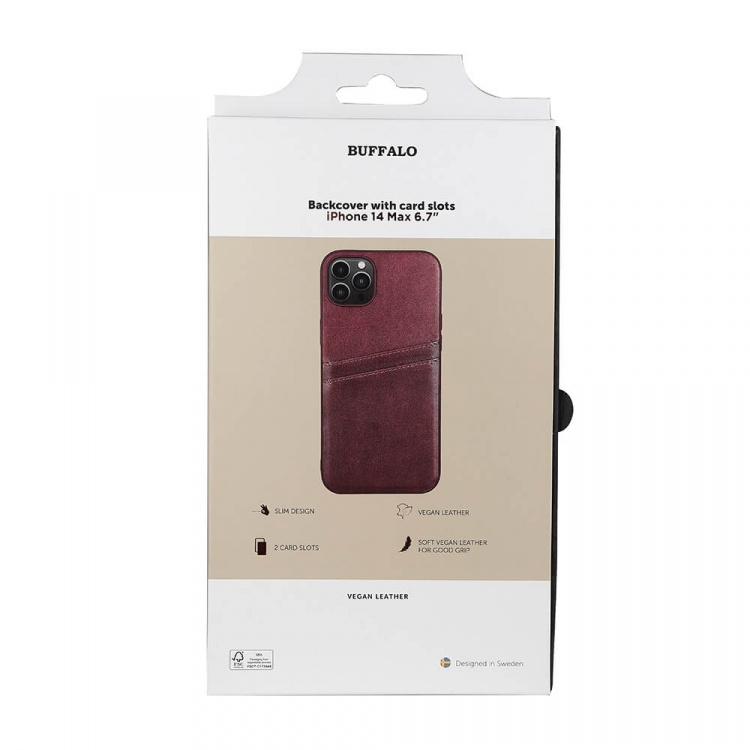 Buffalo Cover PU Brun - iPhone 14 Plus
