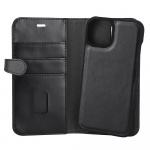 Buffalo 2in1 Leather 3 card MagSeries iPhone 13/14/15 Black