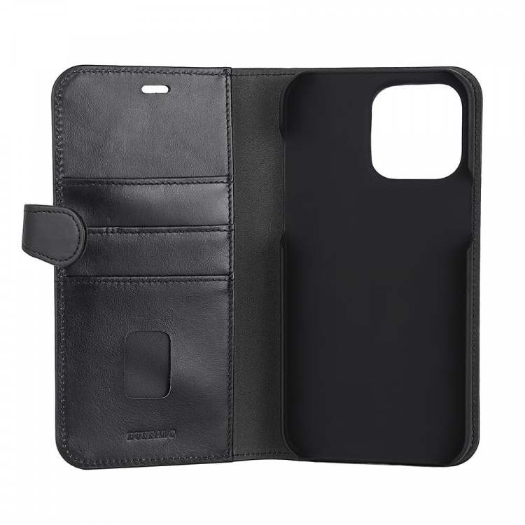 Buffalo Mobilcover iPhone 14 Pro Max Sort Buffalo Mobilcover iPhone 14 Pro Max Sort