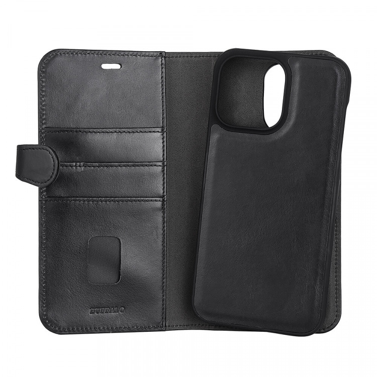 Buffalo Mobilcover iPhone 14 Pro Max Sort Buffalo Mobilcover iPhone 14 Pro Max Sort