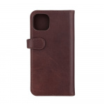 Buffalo 2in1 Wallet Leather 3 card iPhone 14 Plus Brown