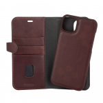 Buffalo 2in1 Wallet Leather 3 card iPhone 14 Plus Brown