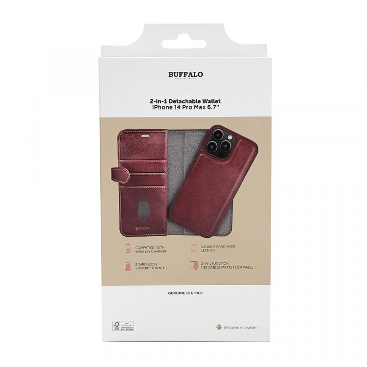 Buffalo Mobilcover iPhone 14 Pro Max Brown