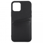Buffalo Mobilcover PU 2 kort Sort - iPhone 12/12 Pro